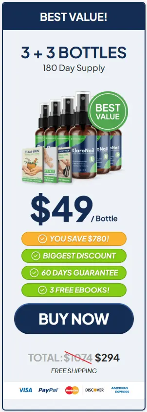 Order KlaroNail 6 Bottles